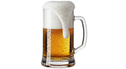 Isolated Beer Glass