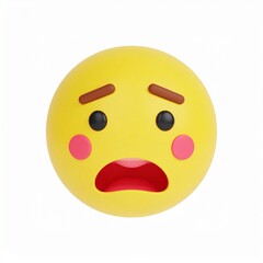 Obraz premium Emoticon sad smiley face