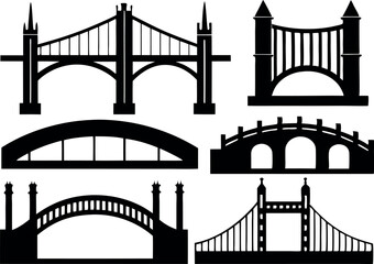 bridge vector illustration