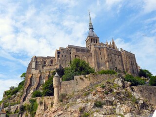 le mont saint michel (manche)