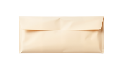 Wet envelope on isolated, transparent background, no background  