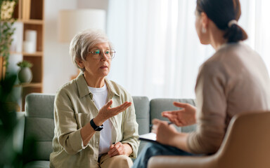 Consultation of the patient with a psychologist