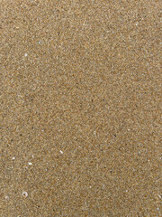 Beach wave close up from top view