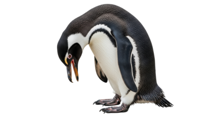 Isolated Magellanic Penguin