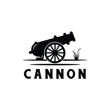 Cannon vector logo design
