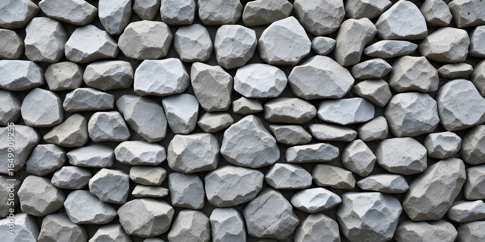 Aufkleber textured stone wall, rustic gray, and white tones. natural stone arrangement creates visually appeal