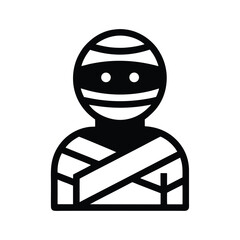 vector illustration of a man holding a sign