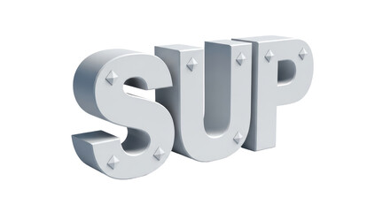 Isolated SUP Text