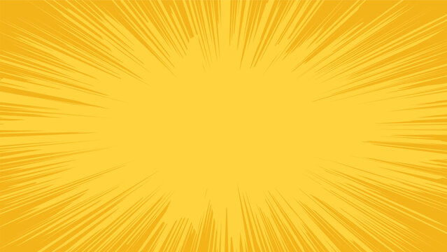 abstract yellow exploding line background