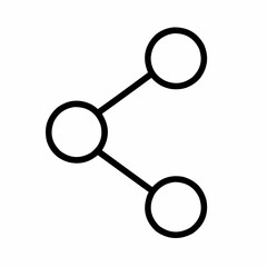 Share arrows forming network nodes. Spread concept geometrically