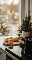 Obraz premium Warm and Delicious Homemade Breads