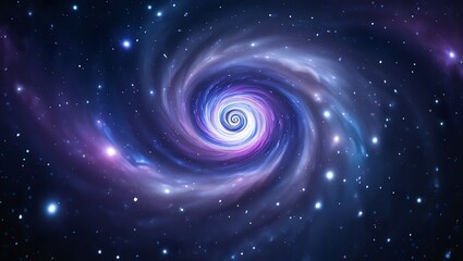 Cosmic Vortex A Magnificent Spiral in the Depths of Space