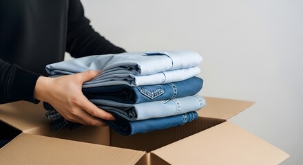 Packing Clothes for Donation A Guide to Organizing and Donating Gently Used Clothing