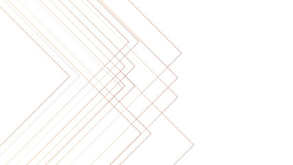 Abstract minimalist background with overlapping geometric squares with golden lines. Aesthetic is clean, delicate, airy, and sophisticated. light beige, peach, faint layered appearance.