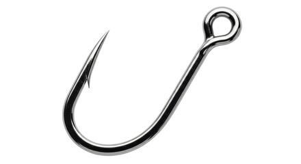 Isolated Fishing Hook