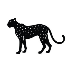 wild cheetah silhouette pack
