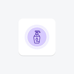 Pump Bottle, vector, pixel perfect, illustrator file