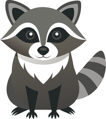 Raccoon vector 