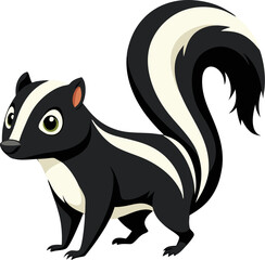 black and white Skunk