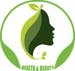 health & beauty logo design vector 