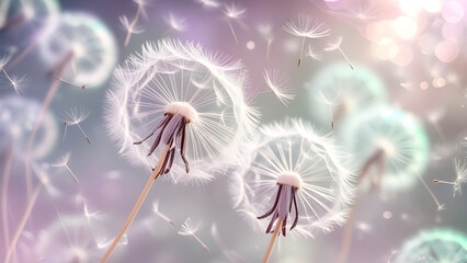 Floating Dandelion Seed Dreams