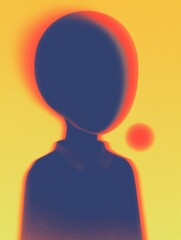 Abstract representation of inner thoughts.