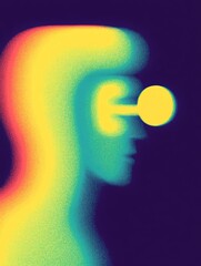 Abstract representation of human thought process.