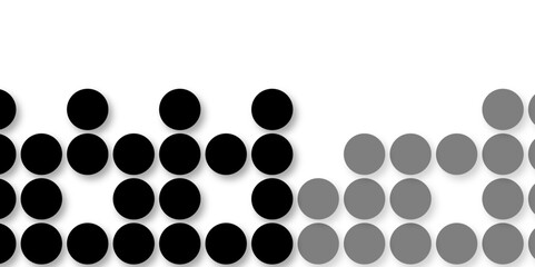 Black tiles wall. round marble textures, ball tiles. Top view pavement circle block black texture with seamless patterns floor background. Air Bubble wrap texture background. Textured Background.