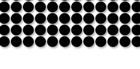 Black tiles wall. round marble textures, ball tiles. Top view pavement circle block black texture with seamless patterns floor background. Air Bubble wrap texture background. Textured Background.