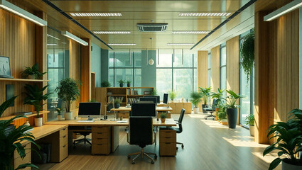 interior of a office