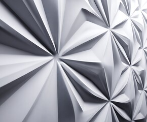 Abstract geometric pattern in shades gray