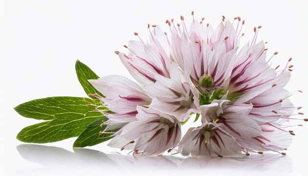 great masterwort blossom isolated transparent background