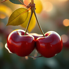 cherry on the branch