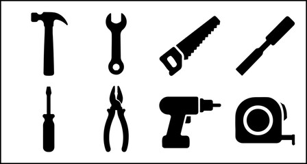 Tool Silhouette Icons