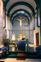 interior of the church