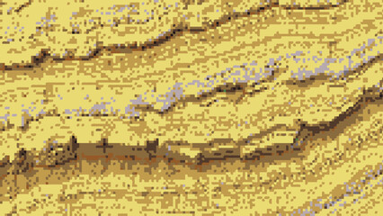 Pixel art sandstone texture