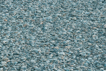 Colorful rocks are naturally arranged beautifully in the river.