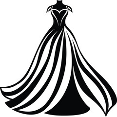 girl in a wedding dress