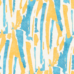 Abstract seamless pattern with  drawing in doodle style. Digital illustration.