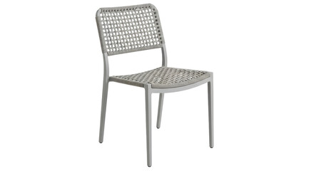 Isolated Woven Garden Chair