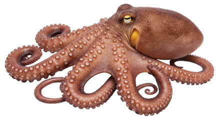 Isolated Octopus