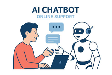 Human interactive tech interaction is supported online by AI, chatbots, and robotics, as well as humanoid robots, which are available in