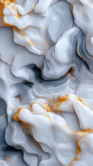 Smooth marble texture with golden accents and flowing patterns