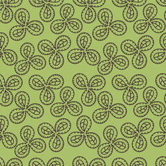 Ditsy Flowers Seamless Pattern. Fashionable print for textiles, wallpaper and packaging.
