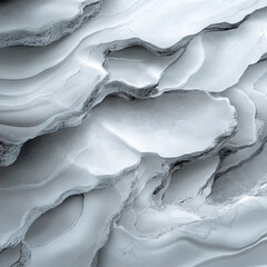 Sleek gray marble texture with layered patterns and smooth surfaces