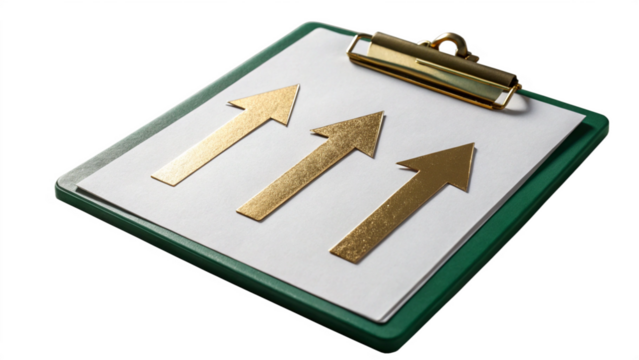 Checklist Icon Completed Task Approved isolated on a transparent background
