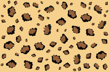 Special animal print canvas background