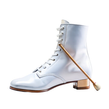 baton twirling boot png dance boot png majorette footwear png performance boot png transparent background image