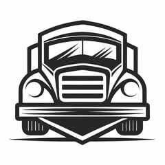 Premium trucking company ready made logo. 18 wheeler semi truck logo vector. Best for trucking and freight related industry
