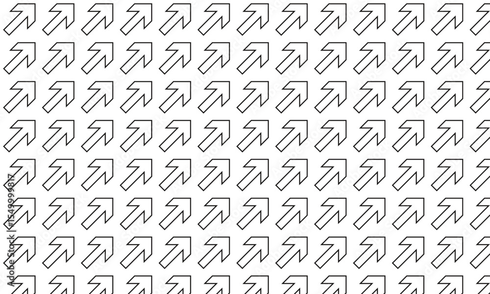Poster abstract black diagonal outline arrow pattern can be used background.